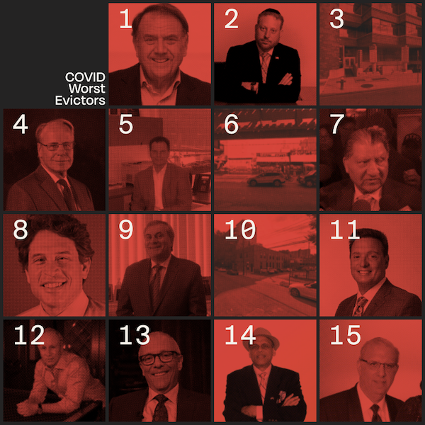 RTCNYC's tweet photo. NY’s eviction protections are set to expire in one month. Who will benefit? TODAY we are releasing our new list of the top 20 #WorstEvictors who have threatened the most tenants with eviction during COVID. #EvictionFreeNY https://t.co/EYoHZcnAQh https://t.co/y9wGTKc4uc