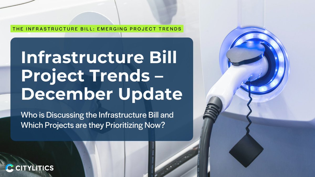 Which projects took priority in November planning discussions because of the Infrastructure Bill? Check out the latest in Citylitics’ series: 

ow.ly/s8yU50Hbmeu

#citylitics #infrastructure #governmentcontracting #governmentsales #transportationplanning