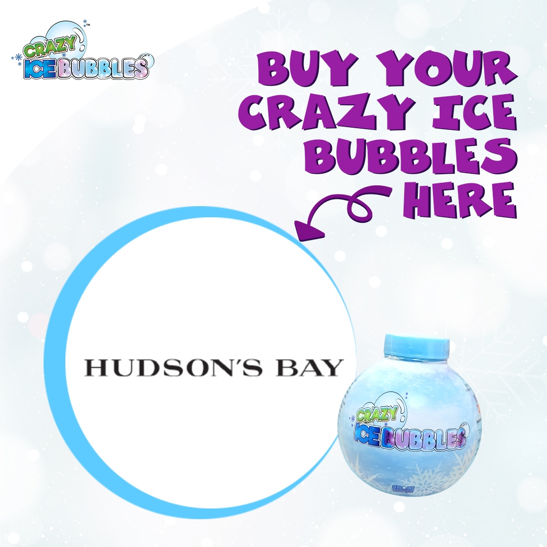 CrazyIceBubbles's tweet photo. It is time for Hudson Bay!
Now you can buy the best winter bubbles solution at Hudson Bay Canada, Just search the title "Crazy Ice Bubbles" and you will see your favorite freezing bubble mix in the search results.
Buy at your own ease!
#Winterbubbles #freezingbubbles https://t.co/UNJmzOIOyp