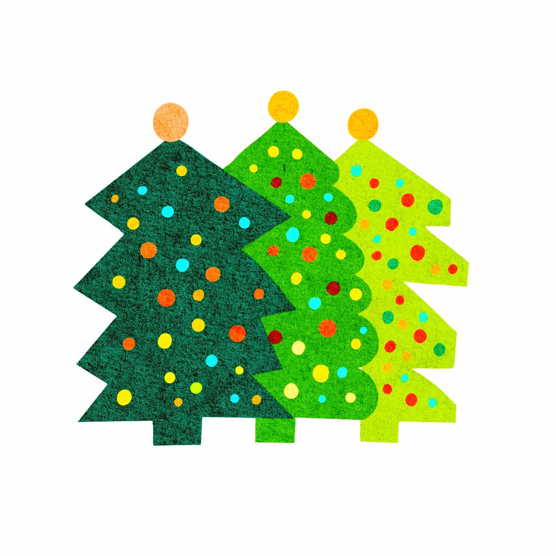 JTwang3167's tweet photo. Christmas baby trees 🎄
#ChristmasTree #procreate #illustration https://t.co/x8XG6wJwvA