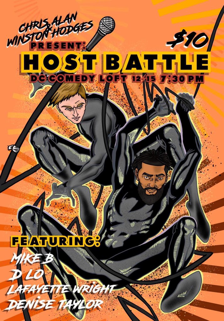 olmikeb757's tweet photo. It’s Host Battle time at the @bierbarondc hosted by @winstonhcomedy and @ChrisAlanComedy #PromoteMikeB https://t.co/Thbr3czf9M