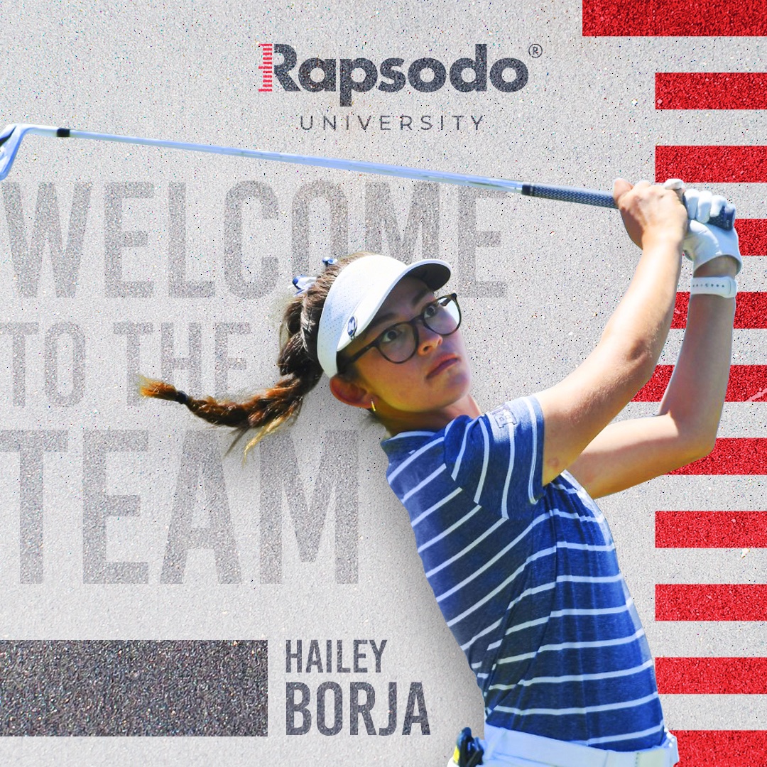 RapsodoGolf's tweet photo. Welcome, Hailey! Let's get to work! #RapsodoU https://t.co/JwUnnDSv28
