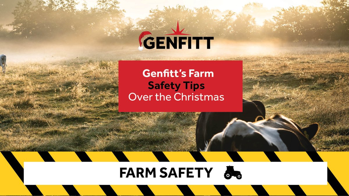 genfitt's tweet photo. Don't forget about Farm Safety over the Christmas ‼️
Genfitt have put together a list of important tips to ensure there are no accidents on the farm this Christmas.⚠️
Click here to read more: https://t.co/QcR3cLqvgs
#genfitt #generationsofknowledge #mayo #farmsafety #safety https://t.co/CVkWdI3gU4
