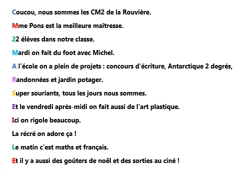 mmepons's tweet photo. #twoulipo #EQ23 Voici notre acrostiche de présentation. https://t.co/8aAWOG400u
