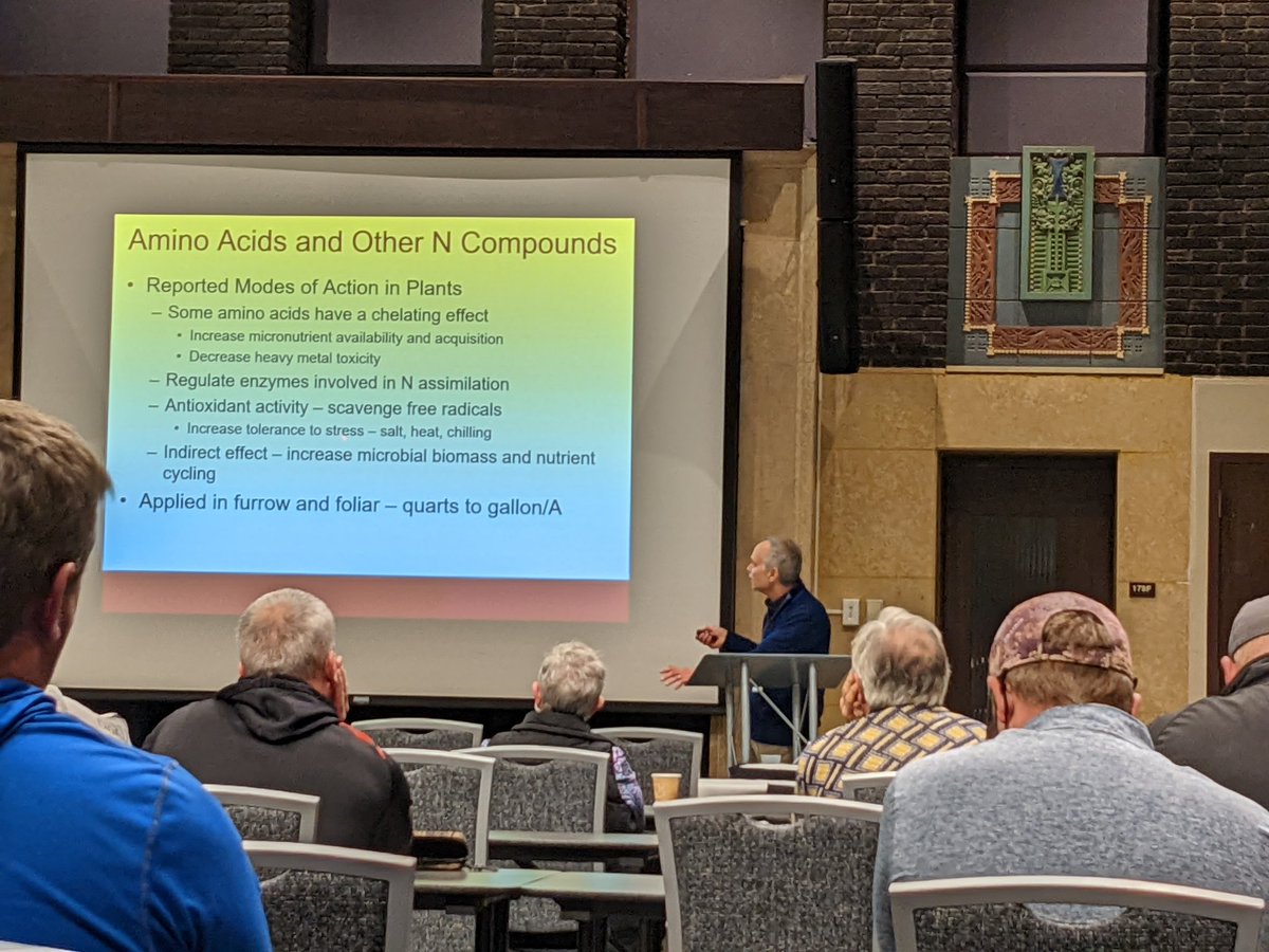 ManureProf's tweet image. Made it to #SMS2021 today! Carl Rosen is up before me, talking about biological soil amendments. @UMNswac @UMNExt