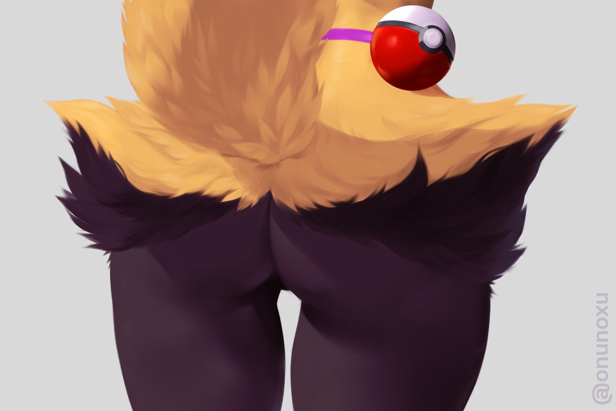 Braixen butt. 