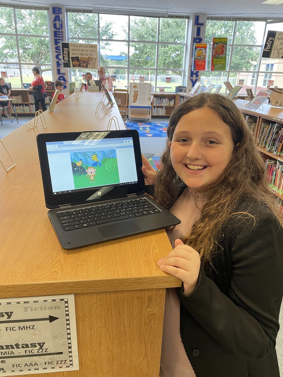 hollyshughes's tweet photo. Such JOY in sharing the learning of coding throughout ⁦@BauerschlagBest⁩ today!  So impressed with the presentation of learning through coding and the level of of excitement over what they will try next!  Way to go bears! ⁦@ClearCreekISD⁩ #ccisdlearns #ccisdleads https://t.co/21gXCMqDSe