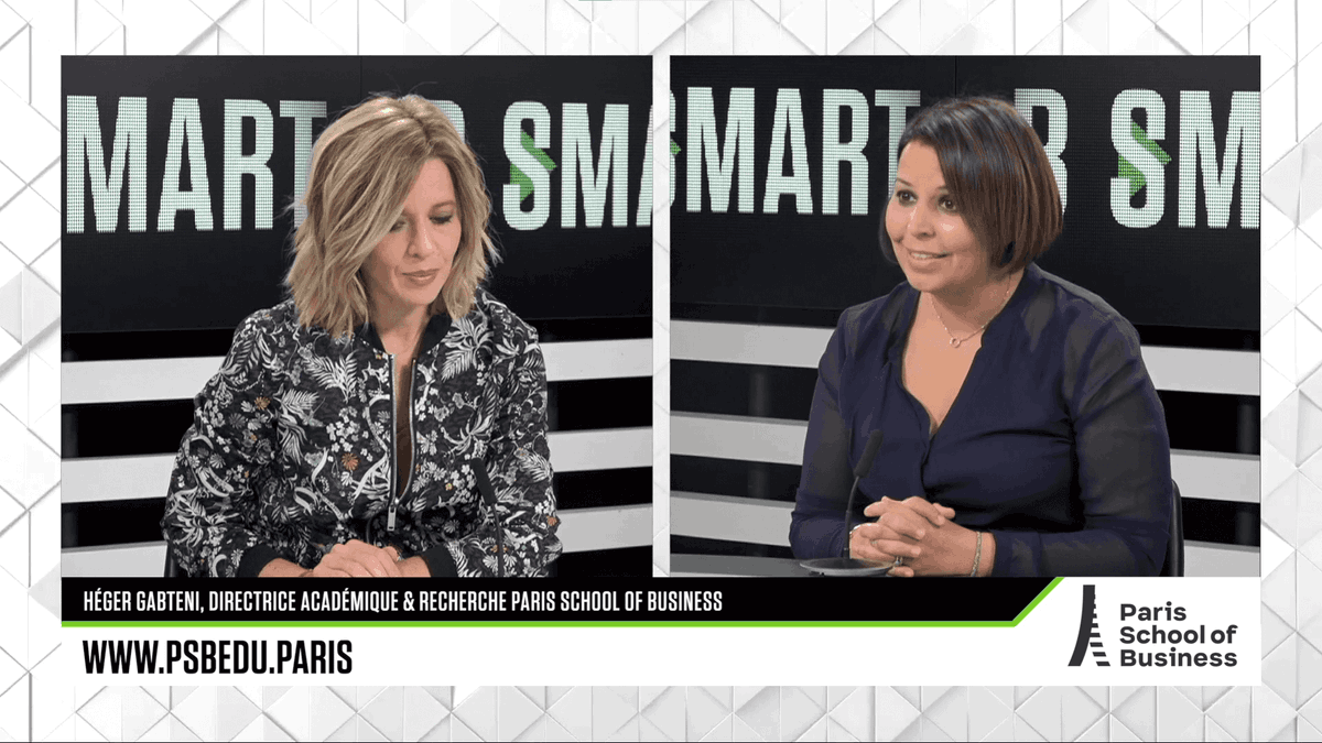 Psbeduparis's tweet photo. Héger Gabteni dir. Académique &amp; Recherche, était l'invitée de l'#émission Smart Campus sur @B_SMART_TV 🎥
Elle est revenue sur les points forts de l'#école : l'#international, l'hybridation des compétences, la professionnalisation, et la #pédagogie 💪 https://t.co/C2Bh37GNvG https://t.co/xB3Gyhc980
