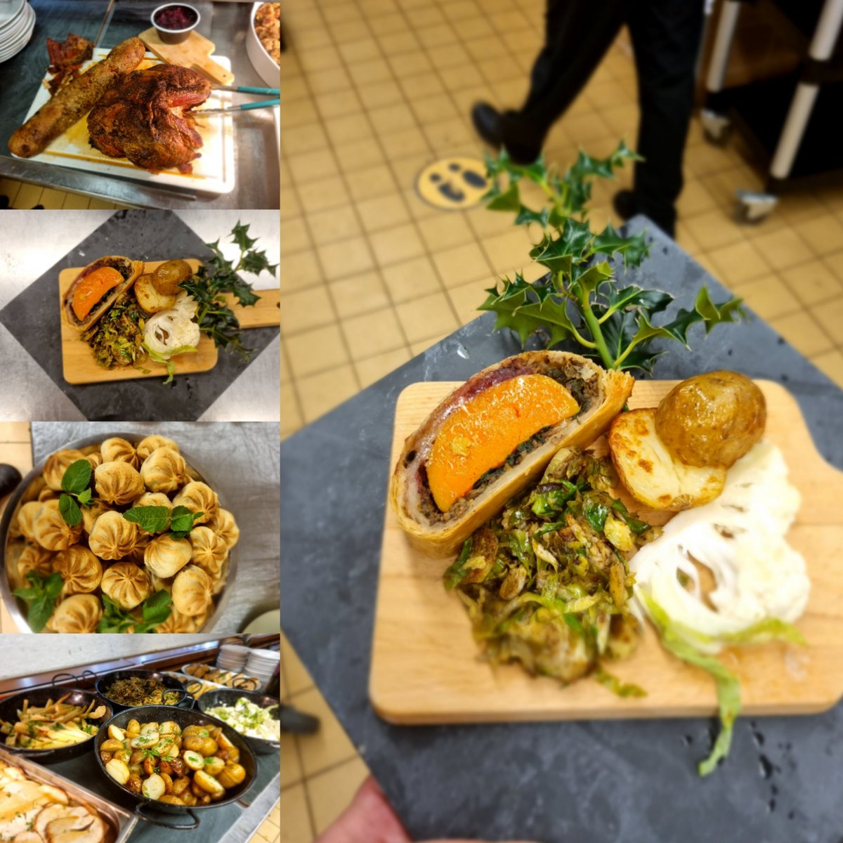 Christmas lunch at deutsche schule today