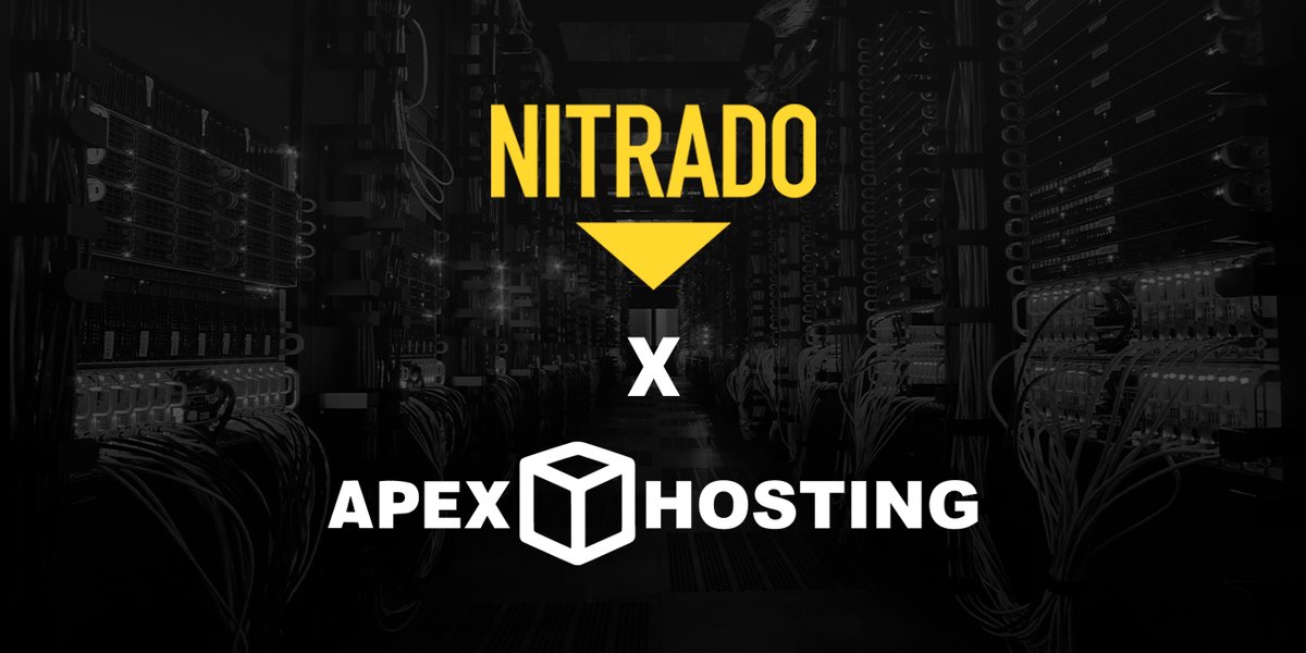We are thrilled to announce that <a href="/apexhosting/">Apex Hosting</a> has joined the Nitrado tribe! 🤝

Together, we are now offering game servers in 20 different locations all across the globe 🔥

You can find the details of this here → nitra.do/apexhosting