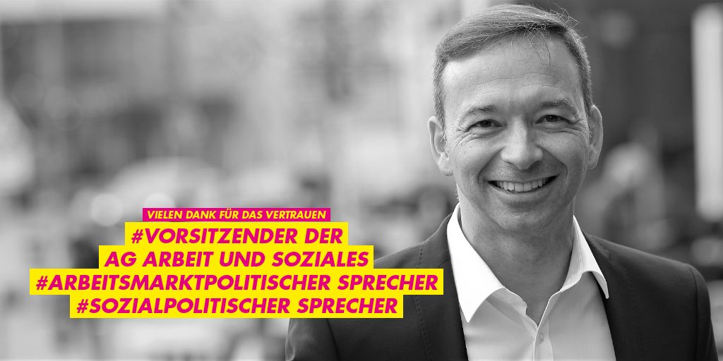 PascalKober's tweet photo. Auch in Zukunft sozialpolitischer Sprecher der #FDPBT &amp; zusätzlich arbeitsmarktpolitischer Sprecher &amp; Vorsitzender der AG Arbeit und Soziales gewählt. Ich bin dankbar für das Vertrauen, das mir die @FDPBT entgegenbringt. #vielzutun #FDP #FDPBW https://t.co/DHwlZUcfgu
