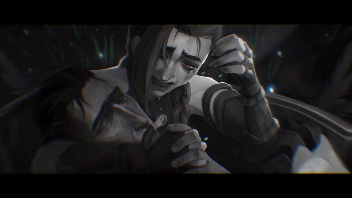 JenLohjelm's tweet photo. I was really IMPRESSED about #Arcane!
It did look absolutely stunning and I did have to start studying the art style so of course I started to make some illustrations! 💜💜💜
Soon I will post the colored piece 🥳
#jinxfanart #Silco #ArcaneArt 
@riotgames https://t.co/7tQdy6Vw3B