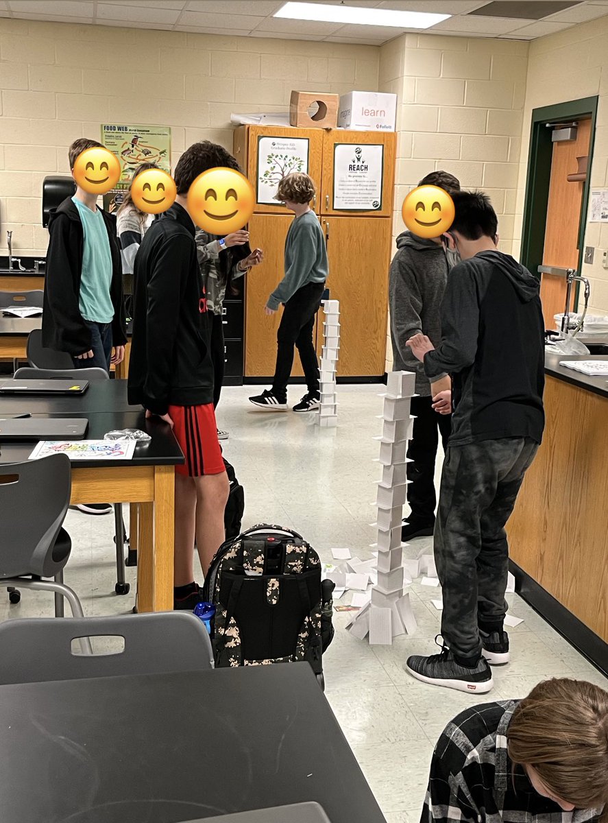 Brain break after the exam. Something tells me there was a diffusion of ideas…<a href="/PISDReynolds/">Reynolds Middle School</a>