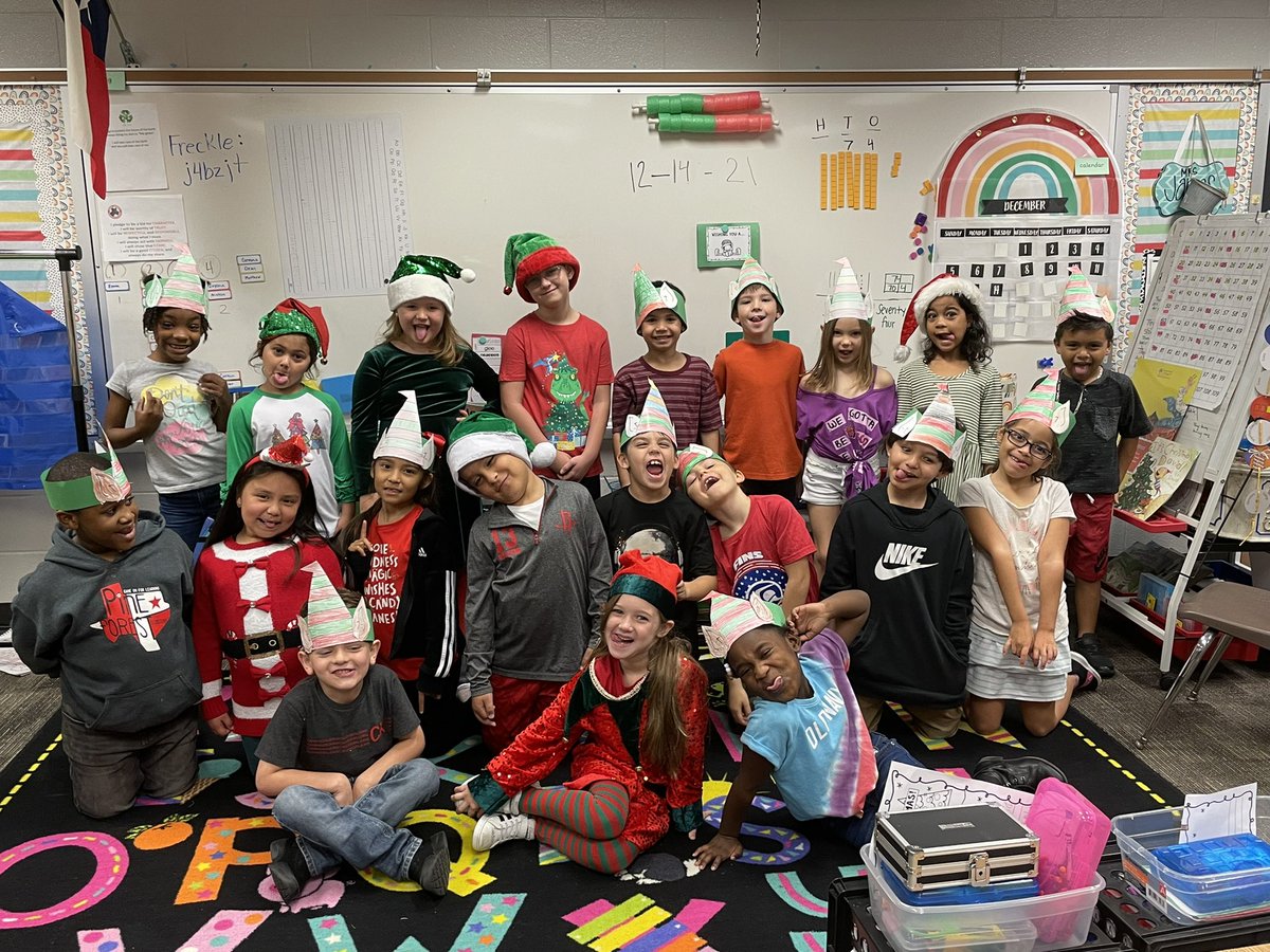 The cutest little elves!!! <a href="/HumbleISD_PFE/">Pine Forest Elem</a>