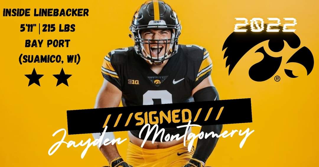 Lil Cousin just signed Iowa.
#MontgomeryStrong