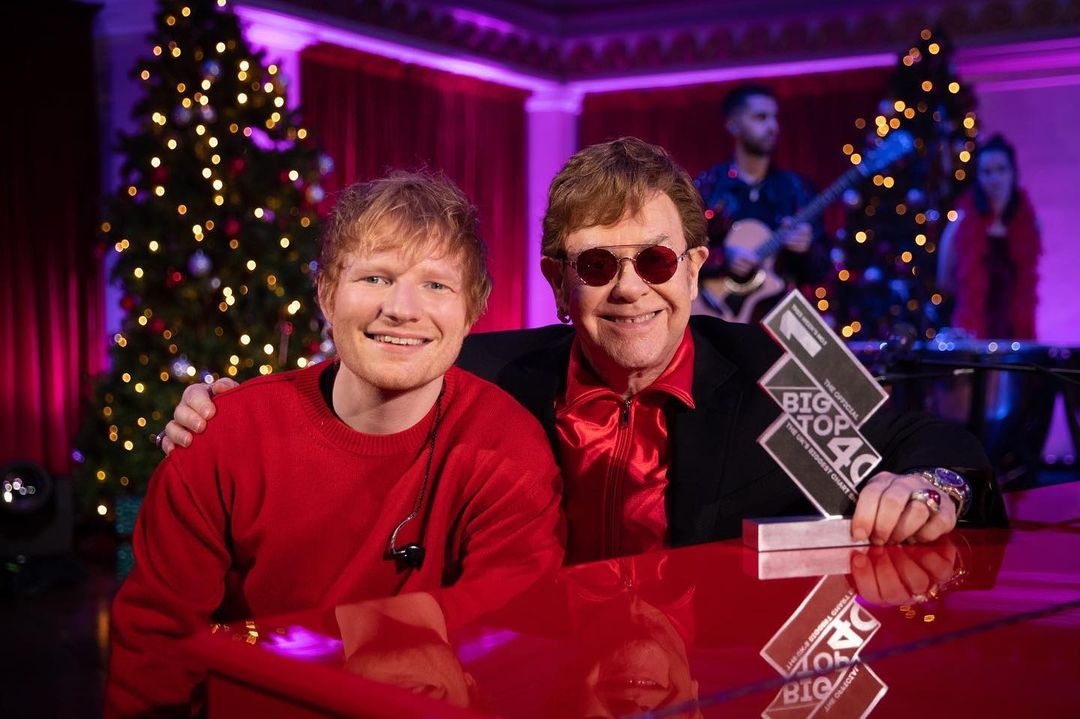 edsheeran's tweet image. Number one with my hero, mentor and friend @eltonofficial. Doesn’t get better than that 📸 @MarkSurridge 

Repost @ teddysphotos on Instagram