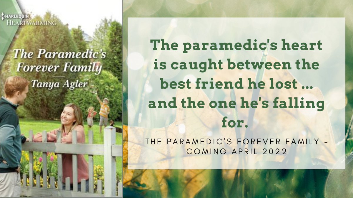 The Paramedic's Forever Family - Book 2 of the Smoky Mountain First Responders is coming in April of 2022! #Sweetromance #heartwarming
Harlequin preorder: bit.ly/3m9Qr2l
Kindle preorder: amzn.to/3GQDse1