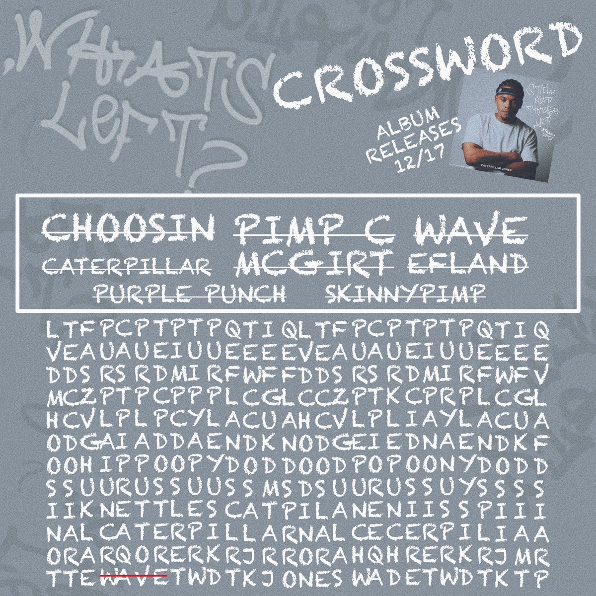 EflandInsect's tweet photo. SOLVE BEFORE FRIDAY WHEN THIS HOE DROP! “ #StillNotThereYet , What’s Left? “ 12/17! https://t.co/5Xs7Vu8R6R
