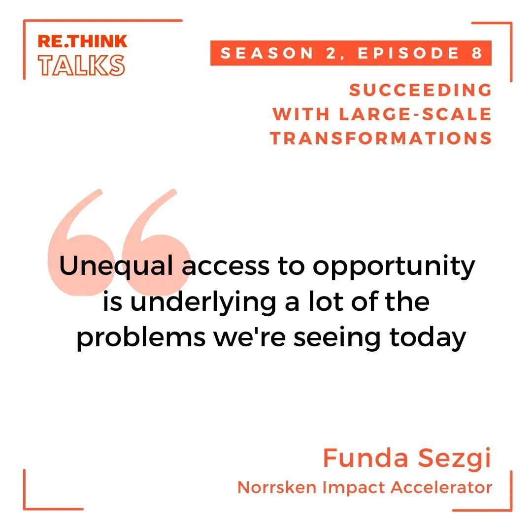 sthlmresilience's tweet photo. How can we succeed with large-scale transformations?

In the latest episode of our podcast @Rethink_Earth, SRC's @PerserudsPer talks to @FundaSezgi from the @norrsken_org Impact Accelerator about the frontiers of transformation and system change.

Listen: https://t.co/K7uEPvCwu7 https://t.co/dZWskgnVPS