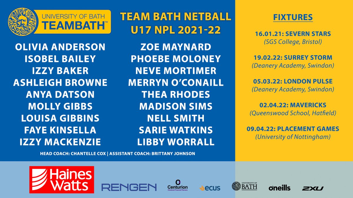 Team Bath Netball tweet media