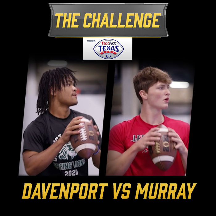 ihss_houston's tweet photo. Later today @bishoptheQB of @SpringFootball & @tannermurrayy of @LCLobosFootball go head to head in the semifinals of The Challenge presented by @TexasBowl.
#ihss #txhsfb #HOUchallenge https://t.co/q8sQu89GJP