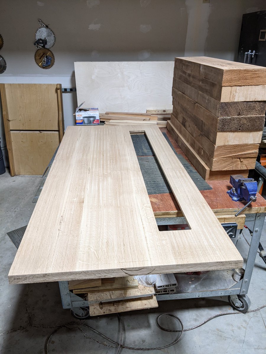 Despite the warm weather it's getting to be that time of the year - maybe having a front door will keep the draft out