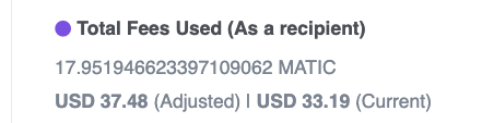 Quick update on our players gas fee savings in the 2 weeks since we created a custom bridge to Layer 2 <a href="/0xPolygon/">Polygon | POL</a>Today for gameplay while keeping assets on ETH

Total # of transactions:3584

Estimated fees on Ethereum: $150,528

Gas fees on @0xPolygon:$37.48

Savings: $150,490