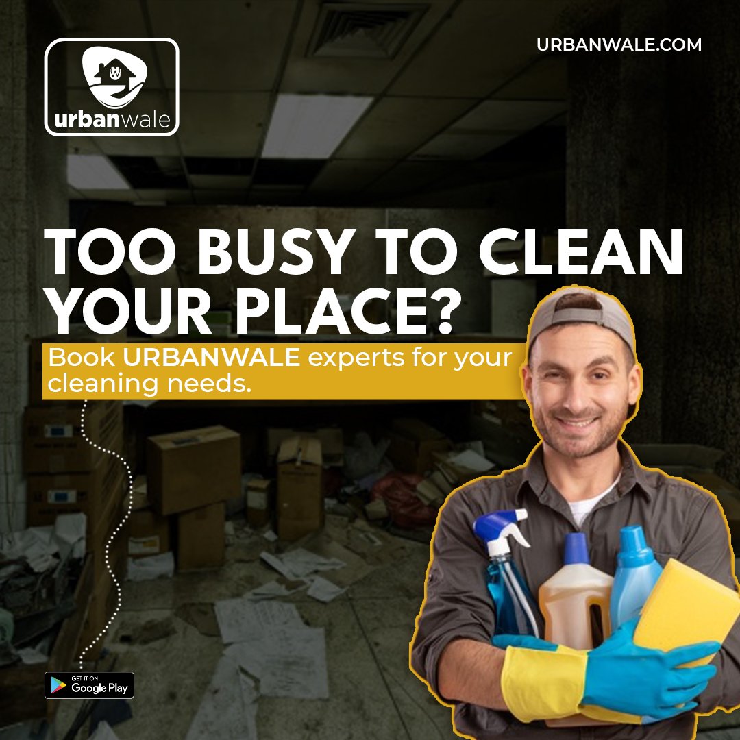 UrbanWale's tweet photo. Make your home clean with our professional deep cleaners.

App: https://t.co/BPItJeQWC2
Website: https://t.co/GarJloXnJx https://t.co/pIuvNiyVmg