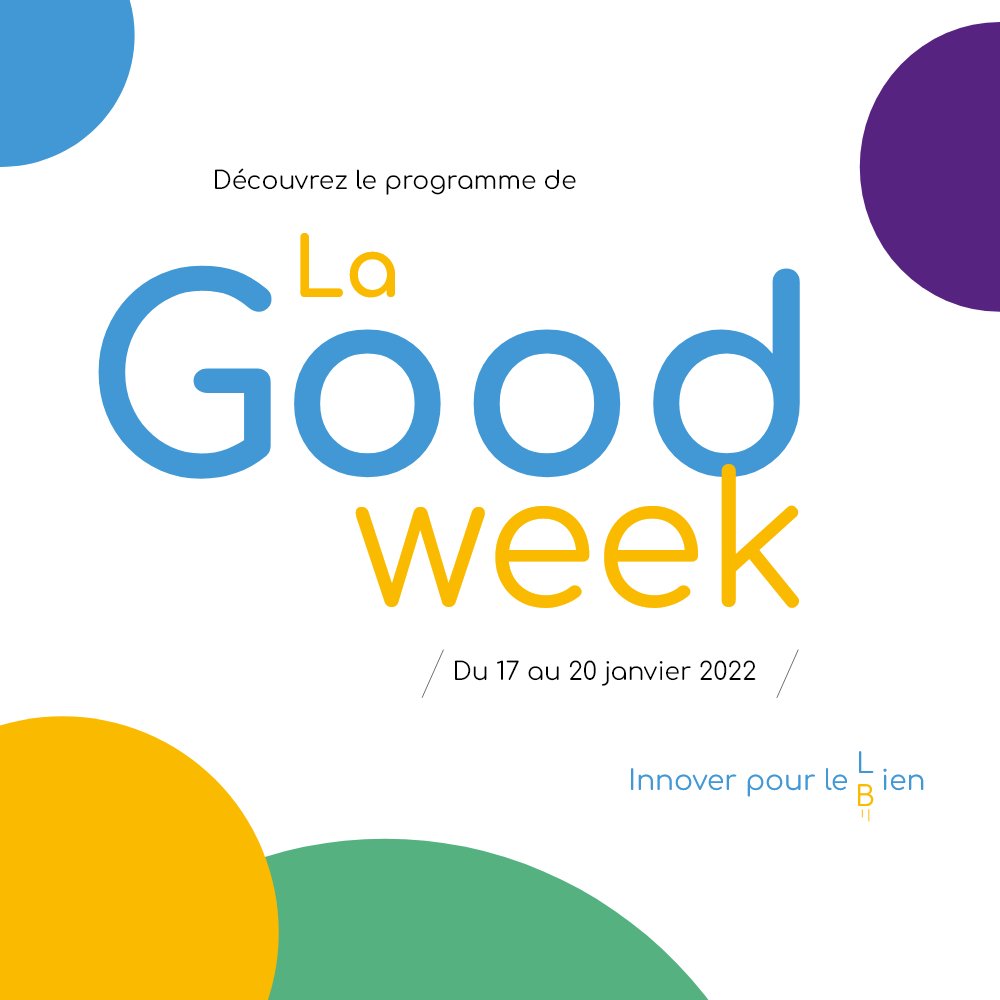 ForceForGood_'s tweet photo. La Good Week est de retour en 2022 ! Pour vous inscrire, cliquez ici😉: https://t.co/RSB0FjQC3Z https://t.co/mU6rByKdAc