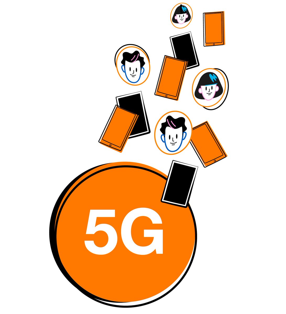 Grâce à l'engagement et la coordination des équipes <a href="/Orange_France/">Orange France</a>, nous avons déployé, en 2021, 379 antennes #5G dans 137 communes du Grand Ouest.
Une prouesse technique et une révolution technologique #PourNosClients #Hello5G