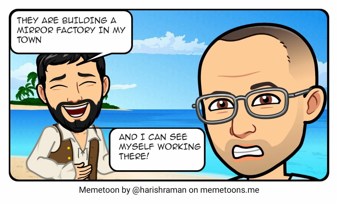 Memetoons_app's tweet photo. https://t.co/8ARnhV7Vdt
#mirror #puns #memes #memesdaily #memetoons https://t.co/wrPi6jOcRU