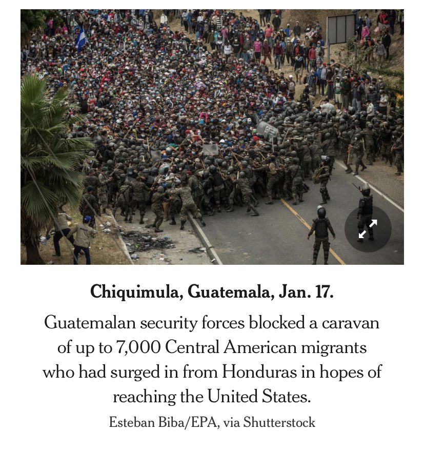 El @nytimes incluye esta fotografía de la “Caravana Migrante” en Chiquimula, en la selección de narrativa visual del 2021 que describió como “un mundo volátil”

Mientras personas sigan migrando por hambre y abandono, hay seguir hablando y trabajando en el tema 

 #yearinpictures