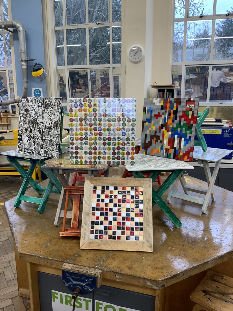 KSGDesignTech's tweet photo. Mr Gadd’s 3rd Form DT group have worked really well to complete their folding tables ready for Christmas! Great to see such a wide range of solutions and ideas for the table tops! #DiscoveringKingsCreativity https://t.co/g8lULlfy3F