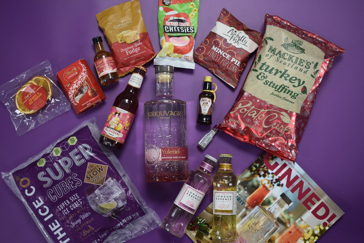 #WIN <a href="/craftginclub/">craftginclub</a>’s December box! 
Prize includes everything in the image.
Here’s how to enter…

🧊FOLLOW
👍LIKE
😍RETWEET

Get additional entries on Super Cubes Ice IG &amp; The Ice Co FB!
#Competition closes on 20.12.21 @ 12pm. T&amp;C’s apply. Entrants must be 18 or over.