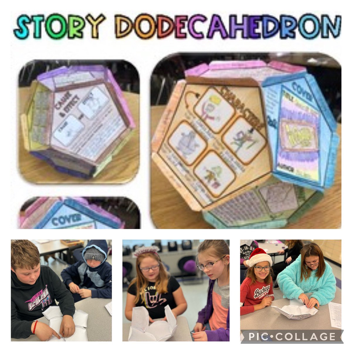 KZieroff's tweet photo. 5th grade finishing book report projects. @SwantonMS #teamwork https://t.co/plyxweREJ1