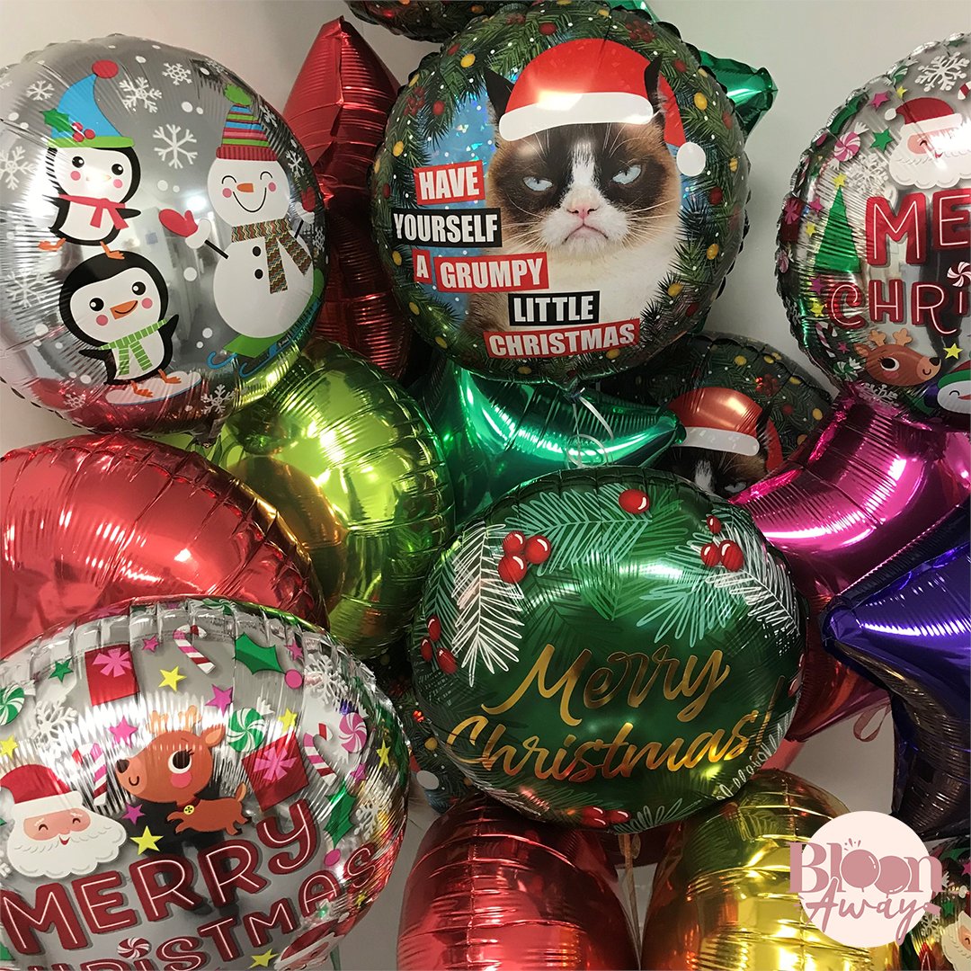 Fun range of Christmas balloons going out today. Our favourite is the Christmas Grumpy Cat! What's yours?

Our 10% discount is still valid for all your Christmas orders! 

Just use code: ELF21 at the checkout 

Shop our Christmas range: ow.ly/h4fx50HbpBJ