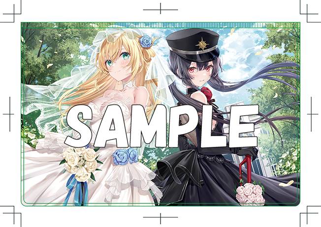 ミッドナイトブルー 閃刀姫プレイマット7種 ミッドナイトブルー 軍服 閃刀姫 レイ ロゼ プレイマット - メルカリ