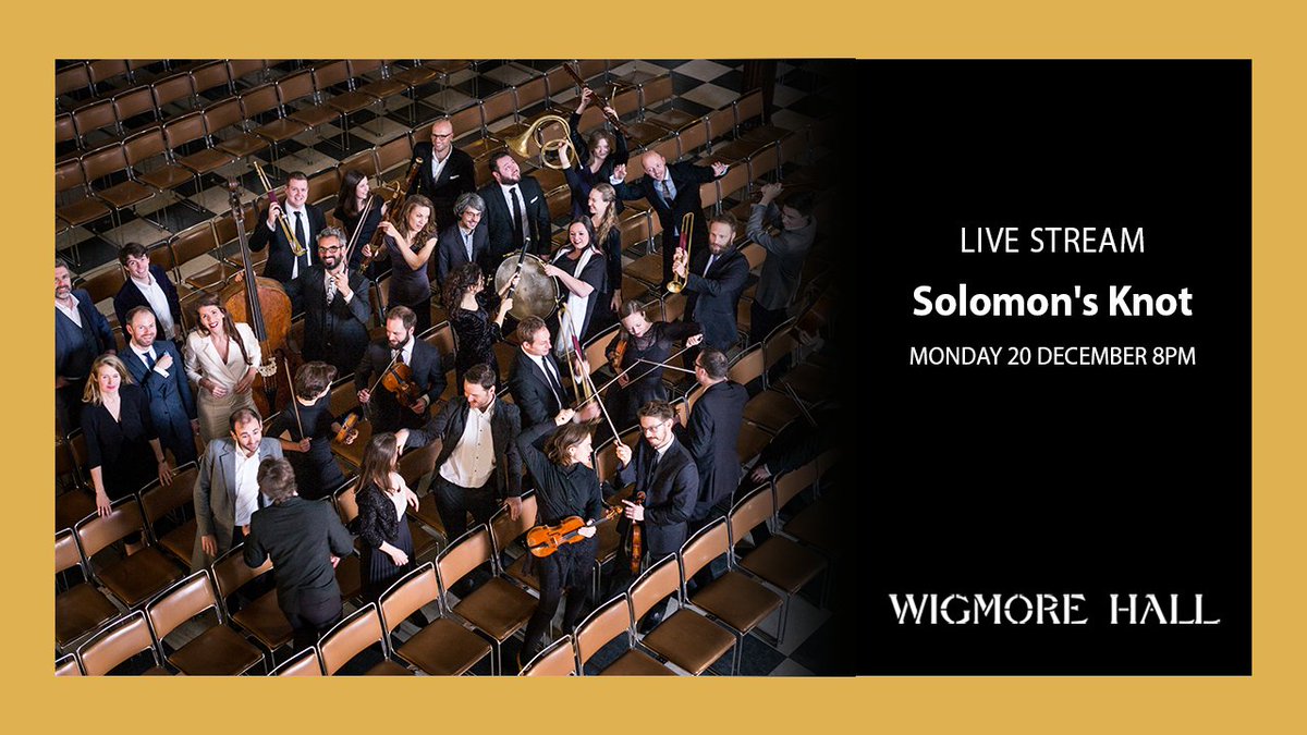 wigmore_hall's tweet photo. 📺 Wigmore Live
Tune in on line tonight to watch @solomonsknot performing Bach's Christmas Oratorio
Monday 20 December 8PM https://t.co/Ek2SVQP6Wq