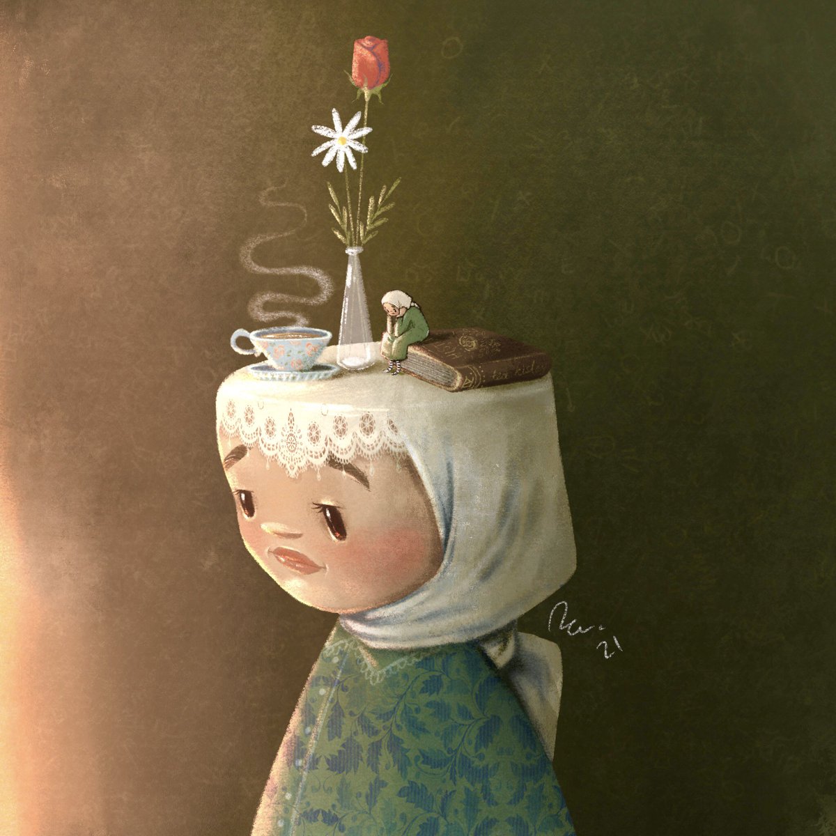 Yılın son birkaç çiziminden biri • Kasım 2021