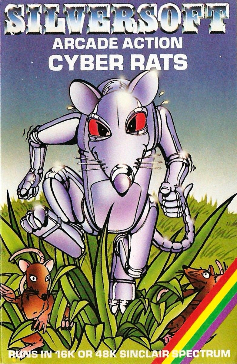 CoolBoxArt's tweet photo. Cyber Rats / ZX Spectrum / Silversoft / 1982 https://t.co/5F5gthSK1n