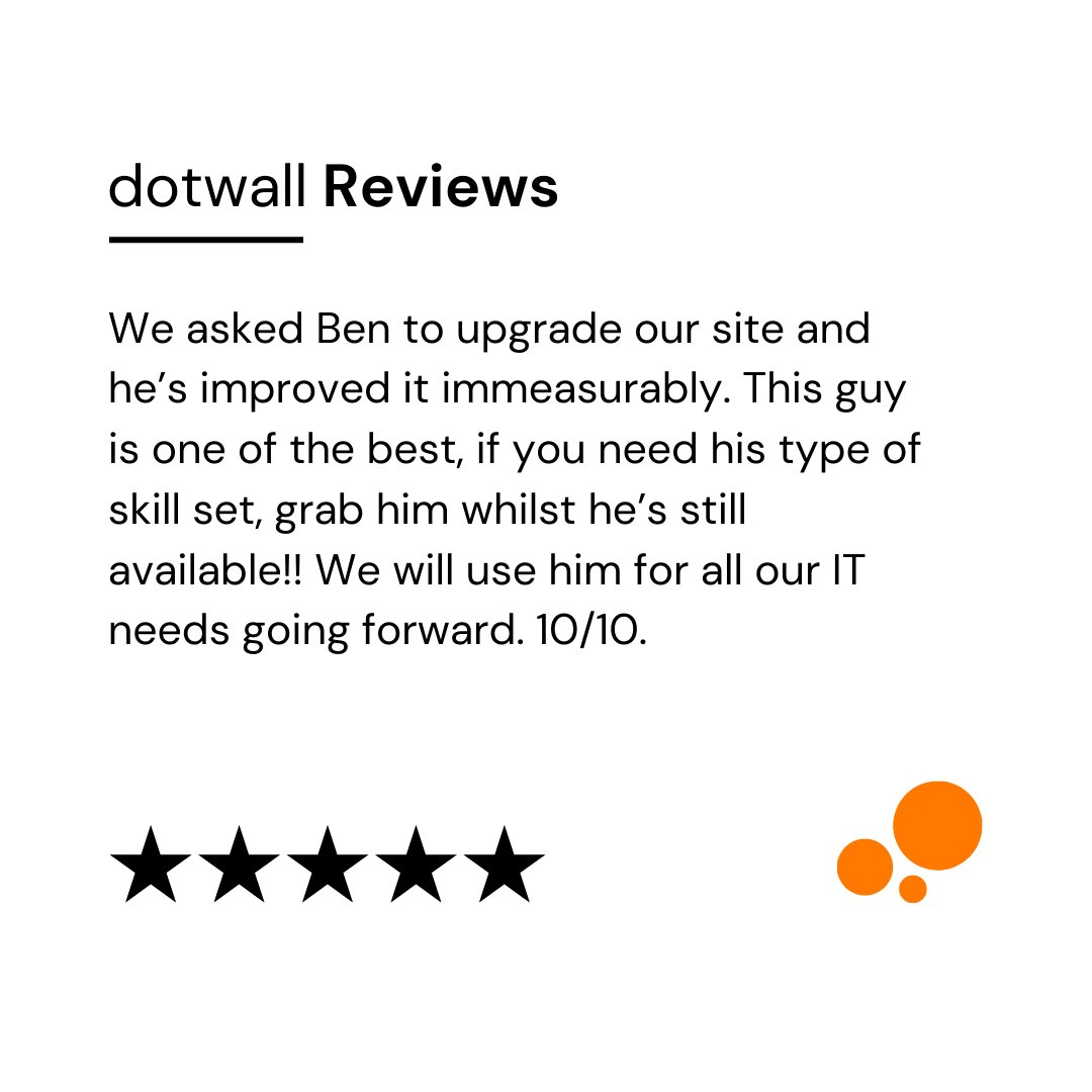 dotwall Web Design tweet media