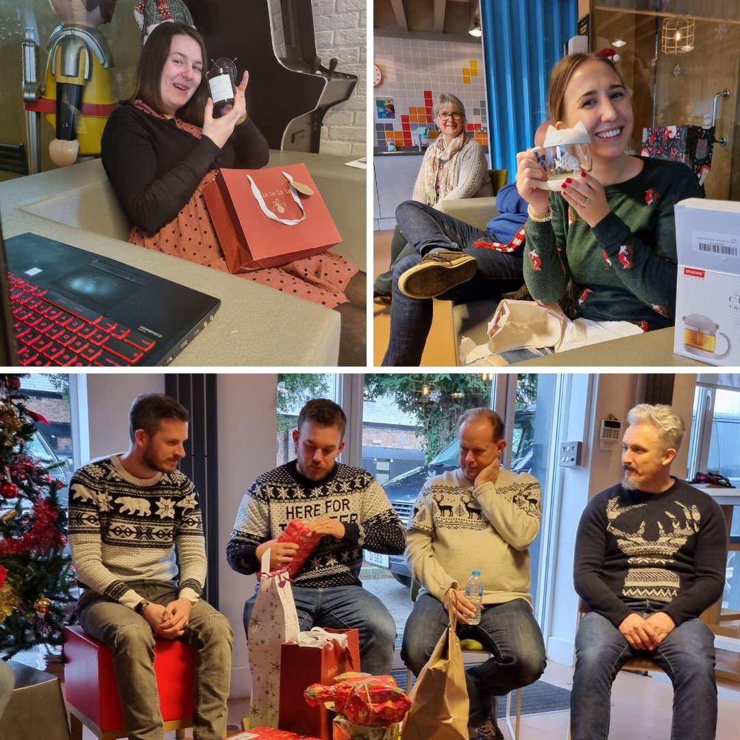 Bronco's tweet image. Santa came to the office and left everyone a present 🎅 

#Bronco #TeamBronco #TheresAlwaysASolution #SecretSanta #Santa #Christmas #Presents