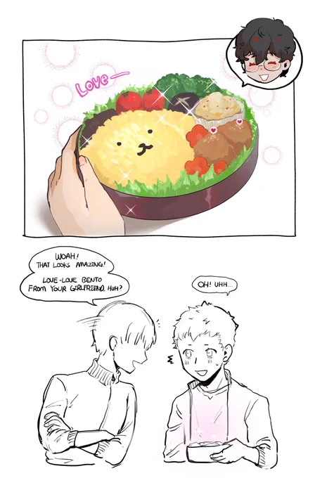 主竜/Pegoryu
Packing each other's lunch 