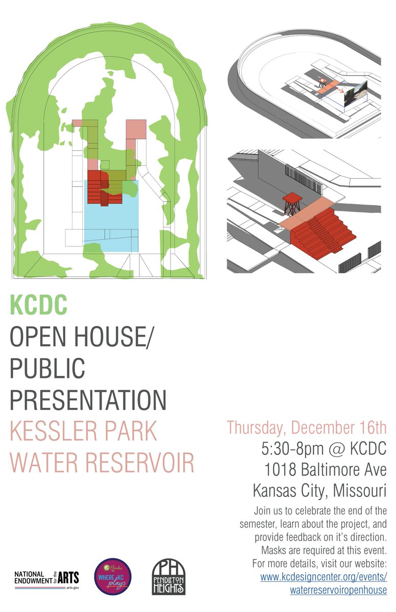 KCMOParks's tweet image. Check out ideas for the future of the Kessler Park Reservoir at tomorrow night's open house Kansas City Design Center! #KCParks @KCDesignCenter #HistoricNortheast