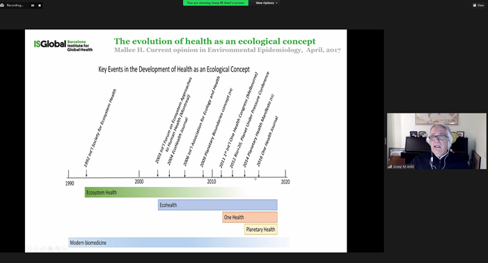 CpromosalutUdG's tweet photo. 📚Recomanació bibliogràfica de Josep M. Antó. The evolution of health as an ecological concept. Mallee H. Current opinion in Environmental Epidemiology. April 2017
#salutplanetària
#webinarCPS https://t.co/JUoOhMNZiq
