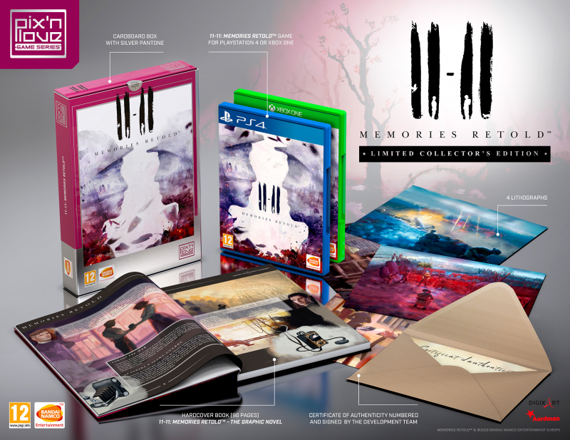pixnlove_games's tweet photo. 🎅 ADVENT CALENDAR D15 🎅

Try to win a copy of the game 11-11: Memories Retold - Collector's Edition for PS4 🪖

To enter: 
🟡 RT
🔵 @PixnLove_Store

➡️ Draw tomorrow! https://t.co/VhrsOj0WLB