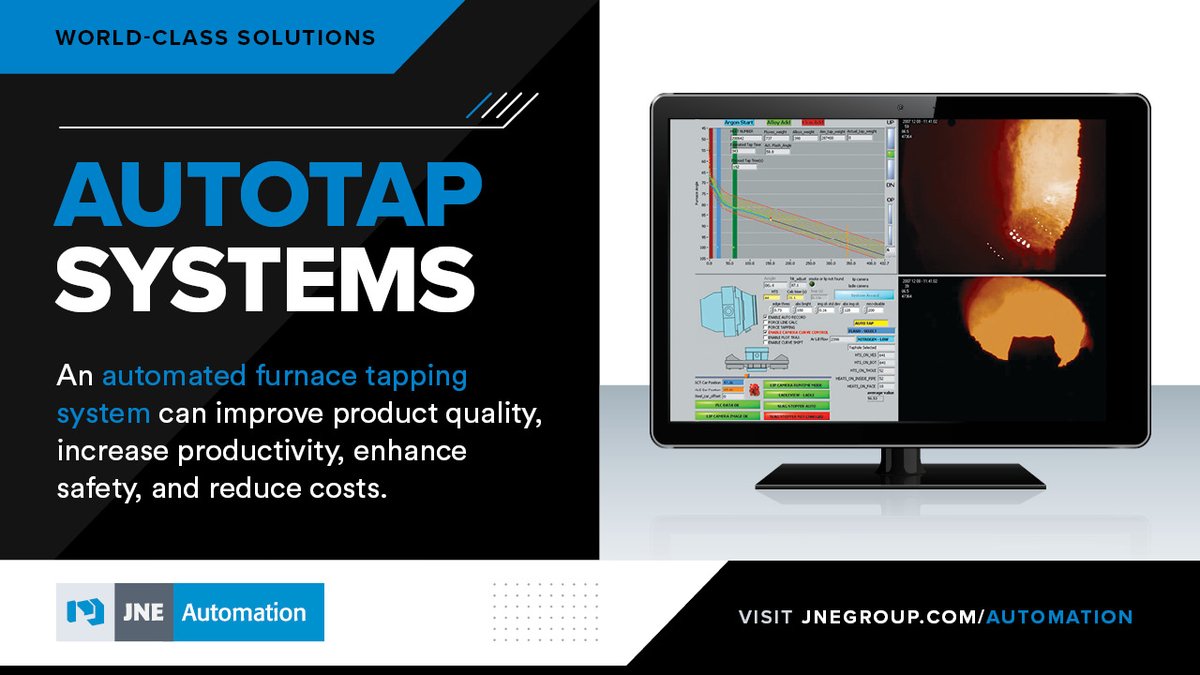 AutoTap systems for basic oxygen furnaces (BOF) or electric arc furnaces (EAF) can improve quality, increase productivity, enhance safety, and reduce downstream processing cost. Can your facility benefit from automated furnace tapping? Find out here — lnkd.in/d9G8vHCM