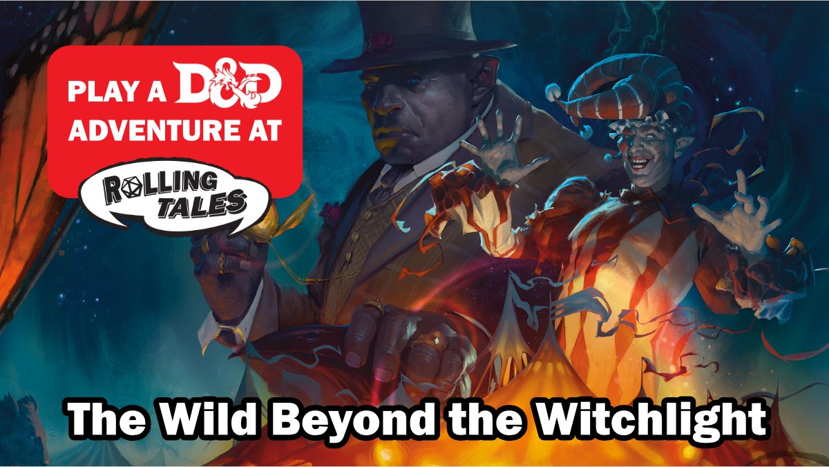 RollingTalesYEG's tweet photo. 🦋 Want to play a one-shot using the new fantastical, fairy-full adventure, the Wild Beyond the Witchlight?

Now's your chance! Come play at this beginners workshop for adults on Dec 30th!

Learn more&amp; Sign up: https://t.co/sqcH11FX18

#yefevents #yeggers #dnd https://t.co/YsHSe4WgER