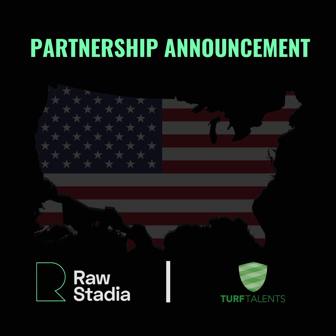 I am so excited to announce this partnership between <a href="/TurfTalents/">Turf Talents</a>  with <a href="/RawStadia/">Raw Stadia</a>! We move forward and create safe Athletic fields with optimal performance, maximum sustainability together with groundbreaking innovations!