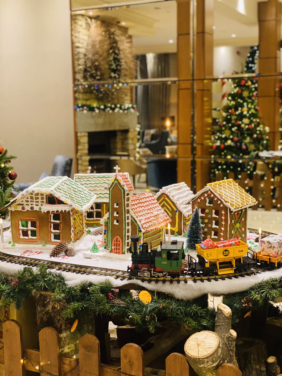 The stunning Christmas gingerbread village <a href="/druidsglen/">Druids Glen Resort</a> 

#christmas #christmasdisplay #festiveseason #ChristmasAtDruids #DruidsGlen #NevilleHotels